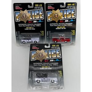 Racing Champions Police USA Diecast Lot Ford Edsel 1948 Ford P/U 1of9998